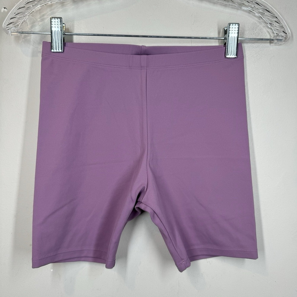 Greyson Quick Dry Purple Golf Athletic Shorts Women's Sz 8 Nylon Biker Shorts
